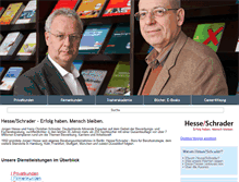Tablet Screenshot of hesseschrader.com